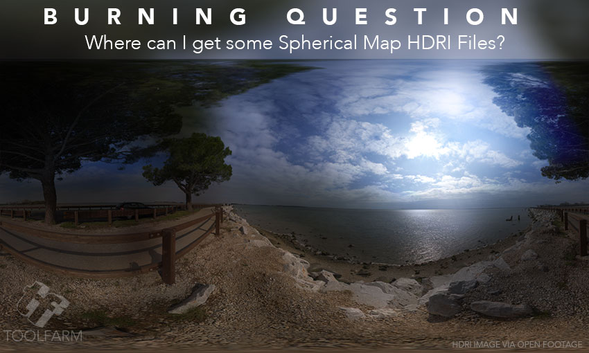 Burning Question: Where can I get Spherical Map HDRI Files?