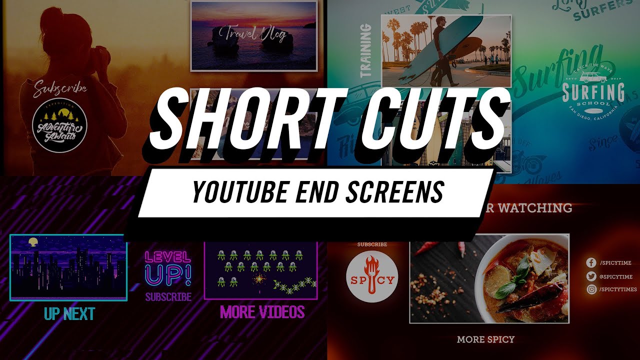 Create Fast YouTube End Screens in Adobe Premiere Pro CC