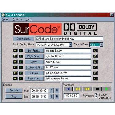 Программу Dolby Digital