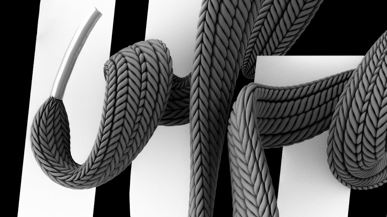 Shoelace Displacement in Cinema 4D