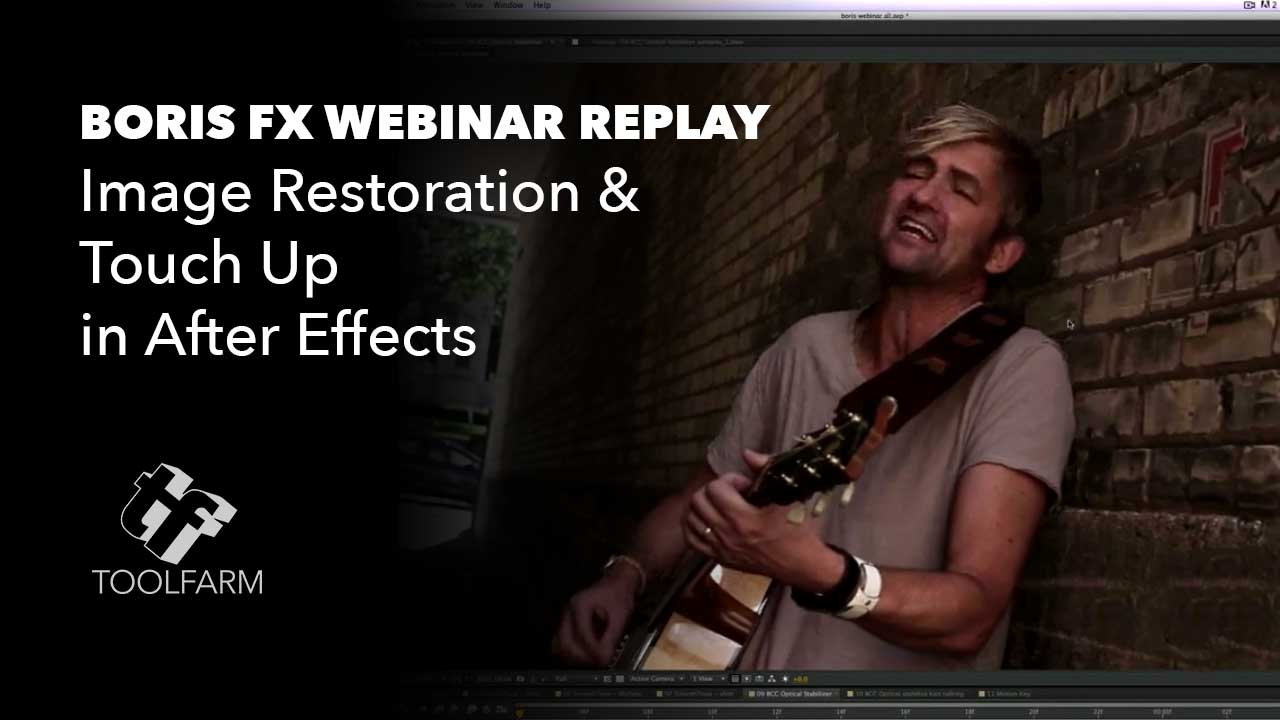 Image Restoration and Touch Up in After Effects Seminar