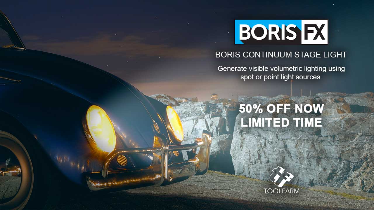 New: Boris FX Continuum Stage Light – 50% Off Introductory Special