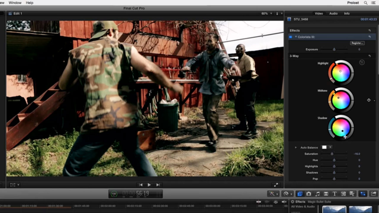Red Giant Colorista III in FCPX