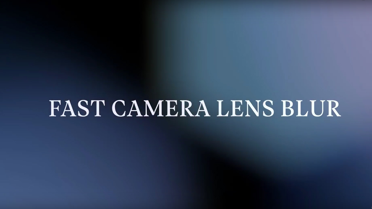 New at Toolfarm: Fast Camera Lens Blur for After Effects