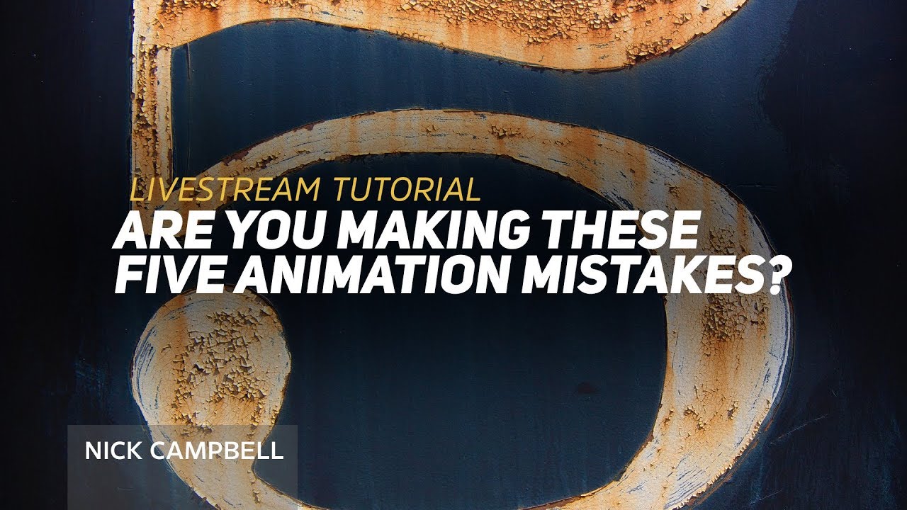 Are you making these 5 Animation Mistakes in Cinema 4D?