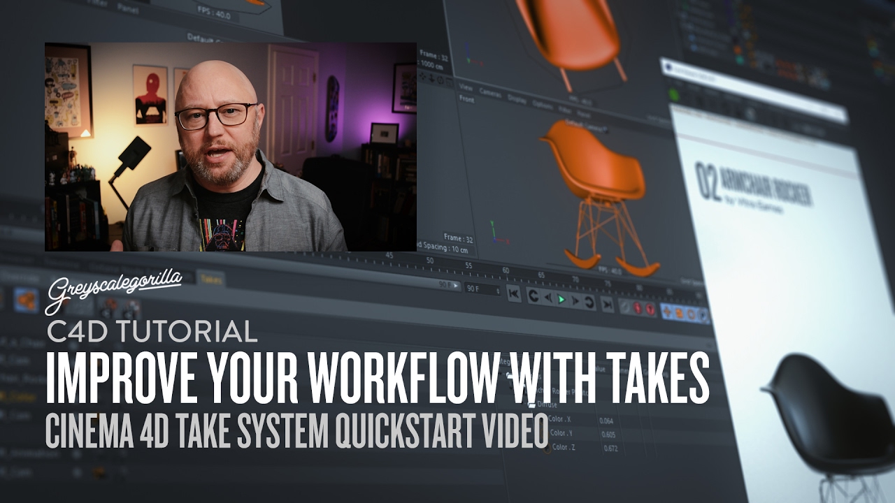 Improve Your Workflow with Cinema 4D’s Take System