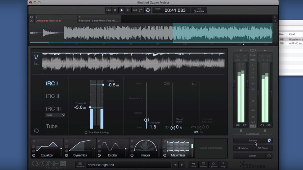 iZotope Ozone – 10 Steps to a Quick Master