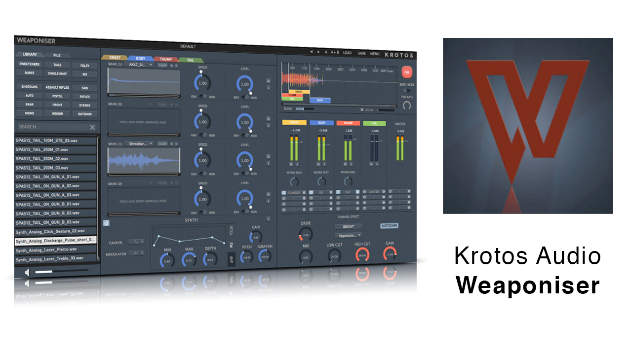 New: Krotos Audio Weaponiser is Now Available – 30% Off, Special Intro Pricing