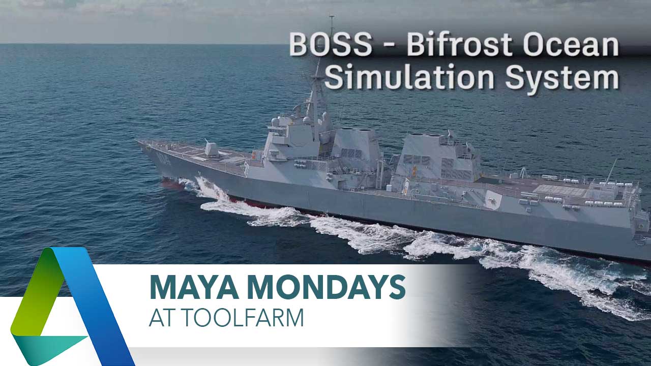 Maya Monday: Bifrost and BOSS for Fluid simulation.