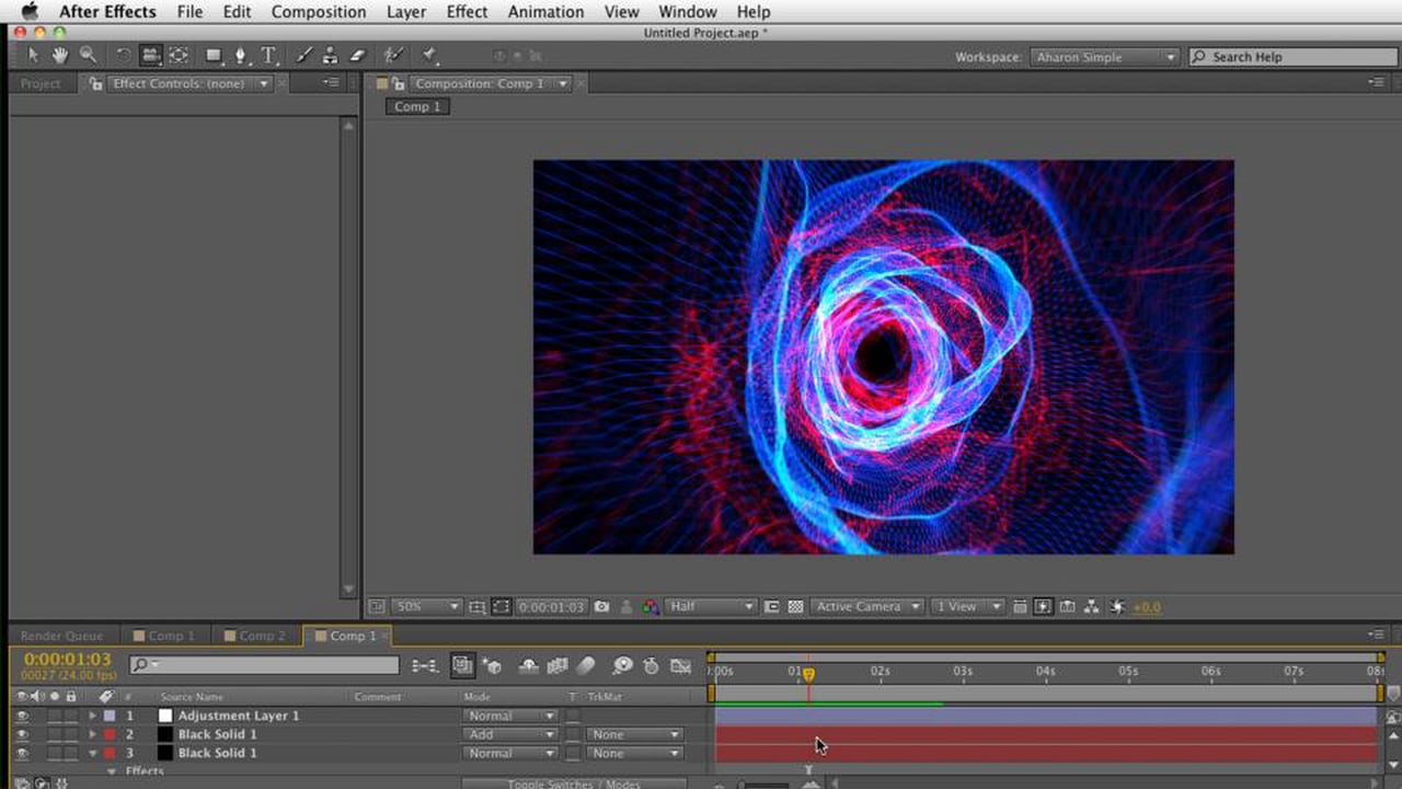 Create a Tunnel with Trapcode Mir