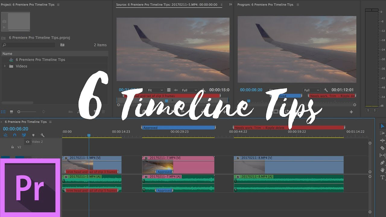 Premiere Pro: Timeline Tips to Speed Up Workflow and Stay Organized