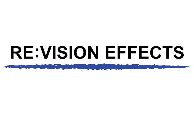RE:Vision Effects plug-ins in HitFilm
