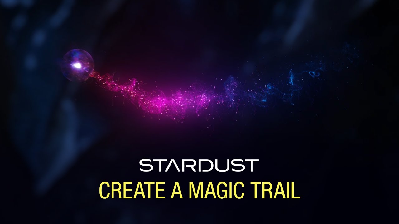 Create a Magical Particle Trail with Stardust