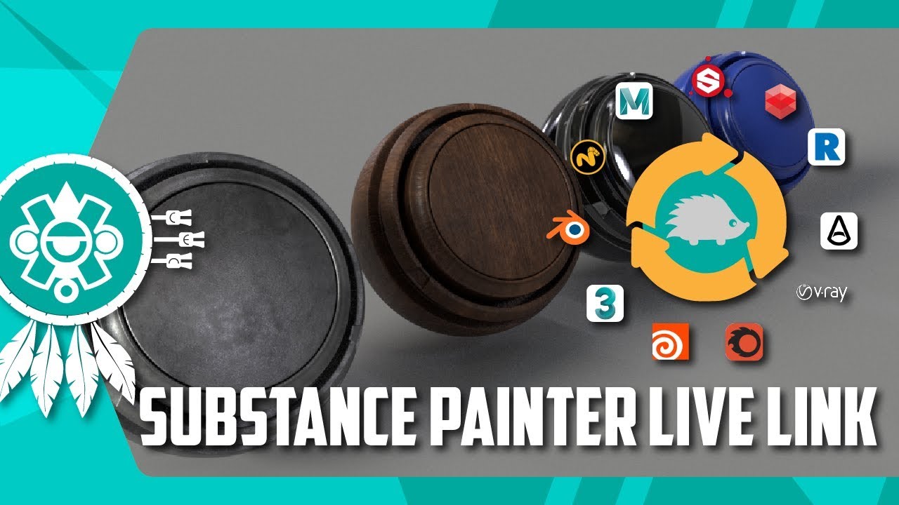 News: Substance Painter Live Link (3ds Max, Maya, MODO, Blender)