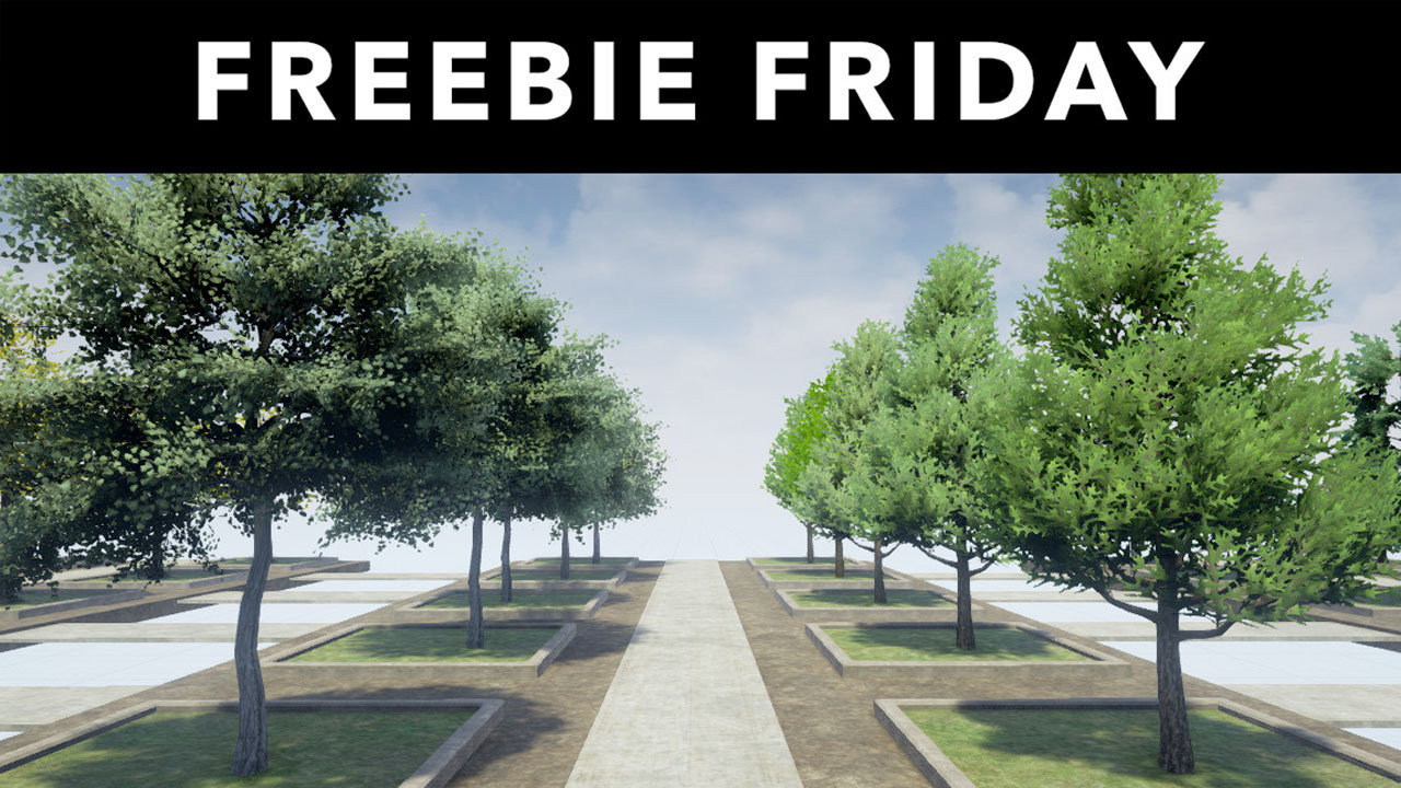 Freebie: 100 3D Tree Models