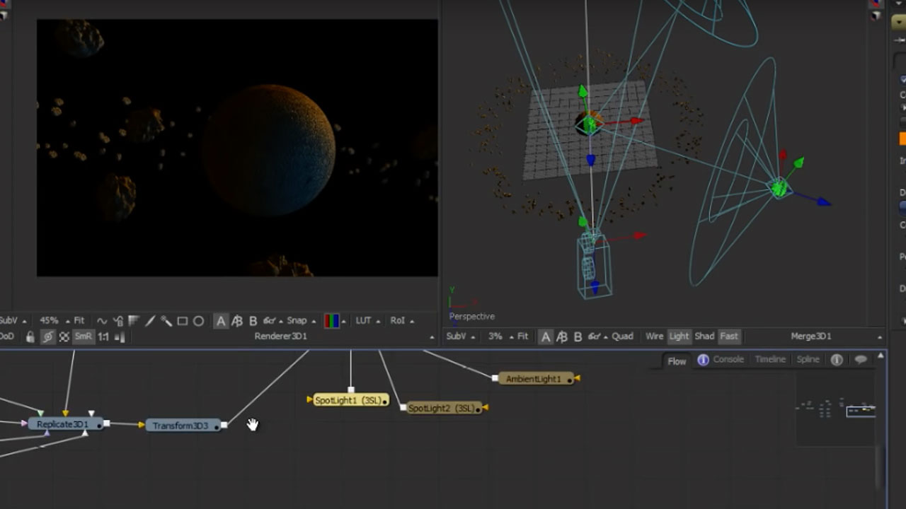 Create a Space Scene Entirely in Blackmagic Design Fusion