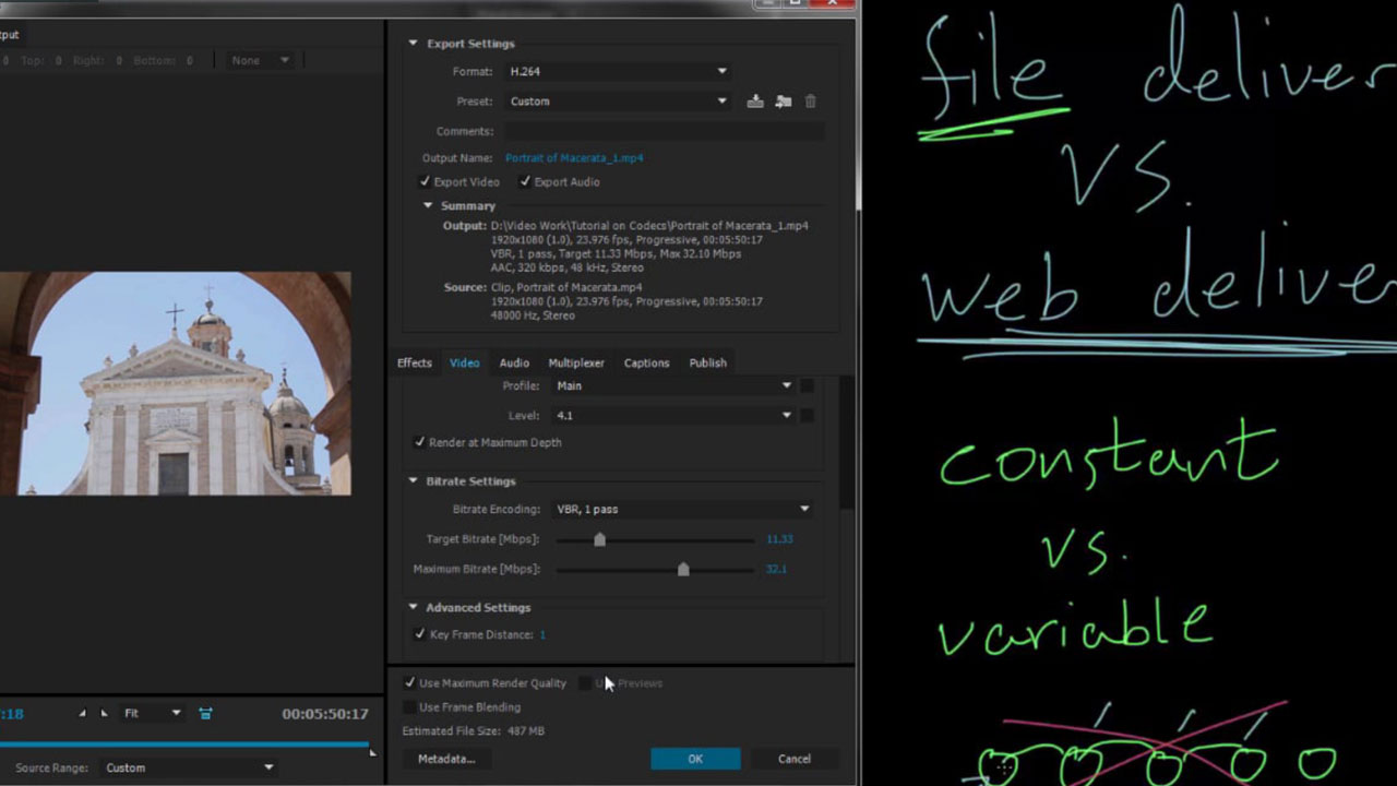 Exporting and Rendering! Tips and Settings for Adobe Media Encoder, ProRes, H265, YouTube
