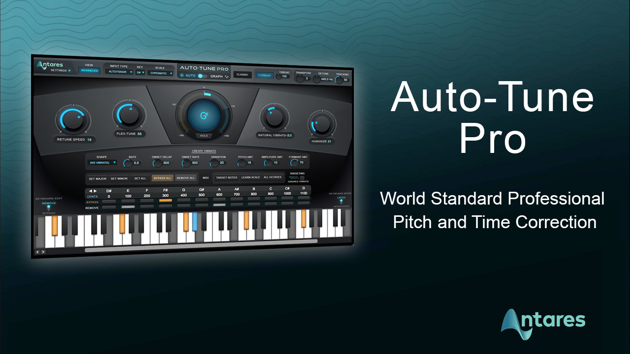 New: Antares Auto-Tune Pro is Now Available