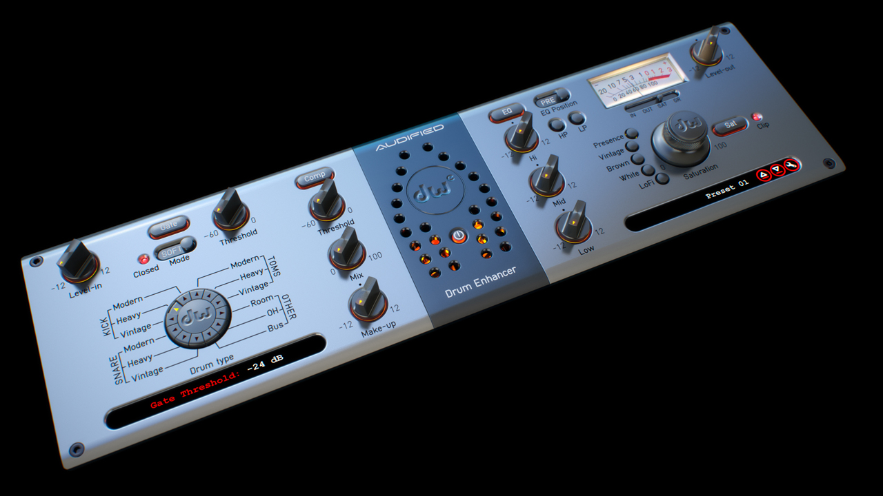New: Audified DW Drum Enhancer is Now Available