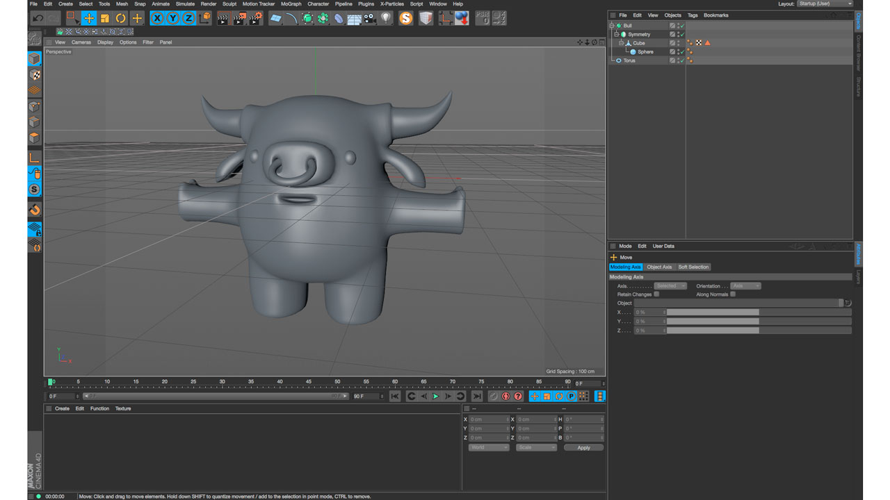 Eyedesyn Live Design: Modeling a Character in C4D parts 1 and 2