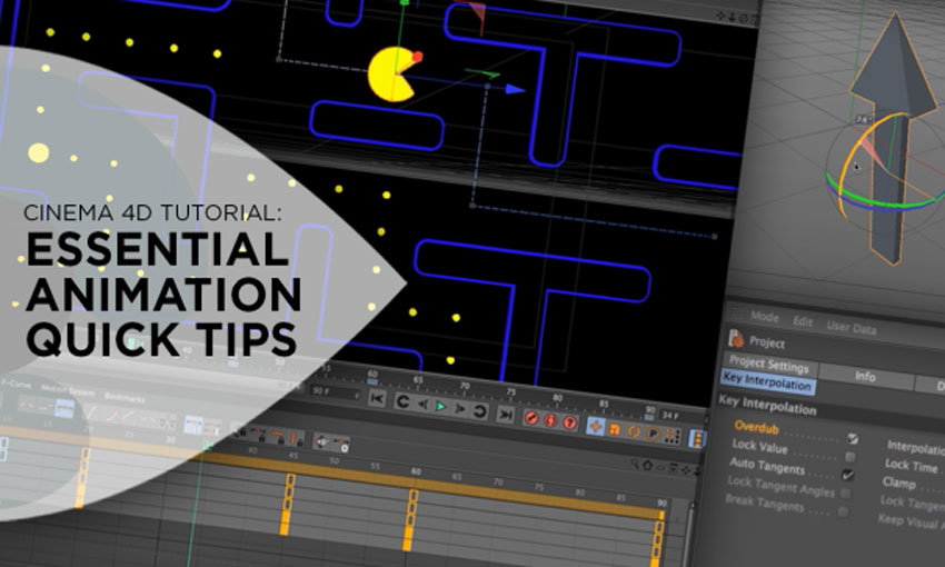 Essential Animation Quick Tips for MAXON Cinema 4D