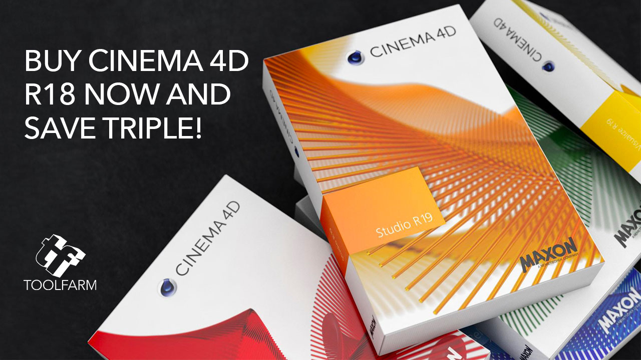 Reminder: Buy Cinema 4D R18 Now, Get Cineversity and R19 Free! – Ends August 31, 2017