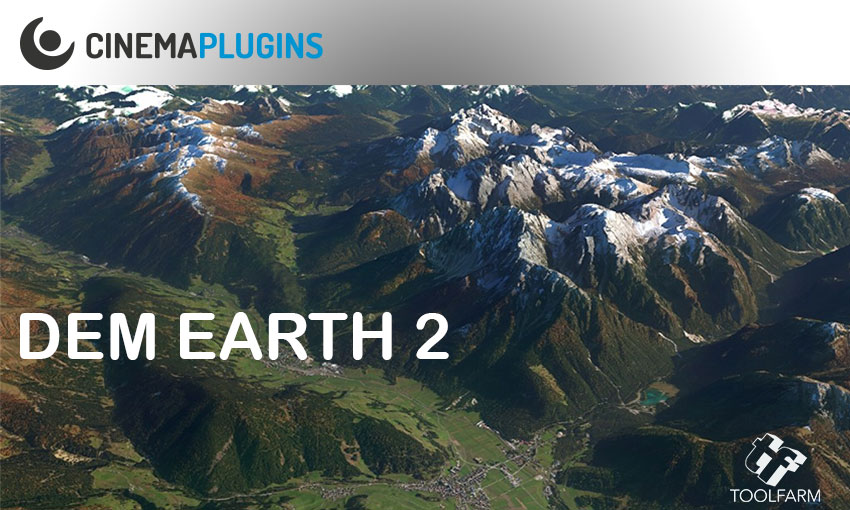 CinemaPlugins DEM Earth Overview Tutorial #gettingstarted