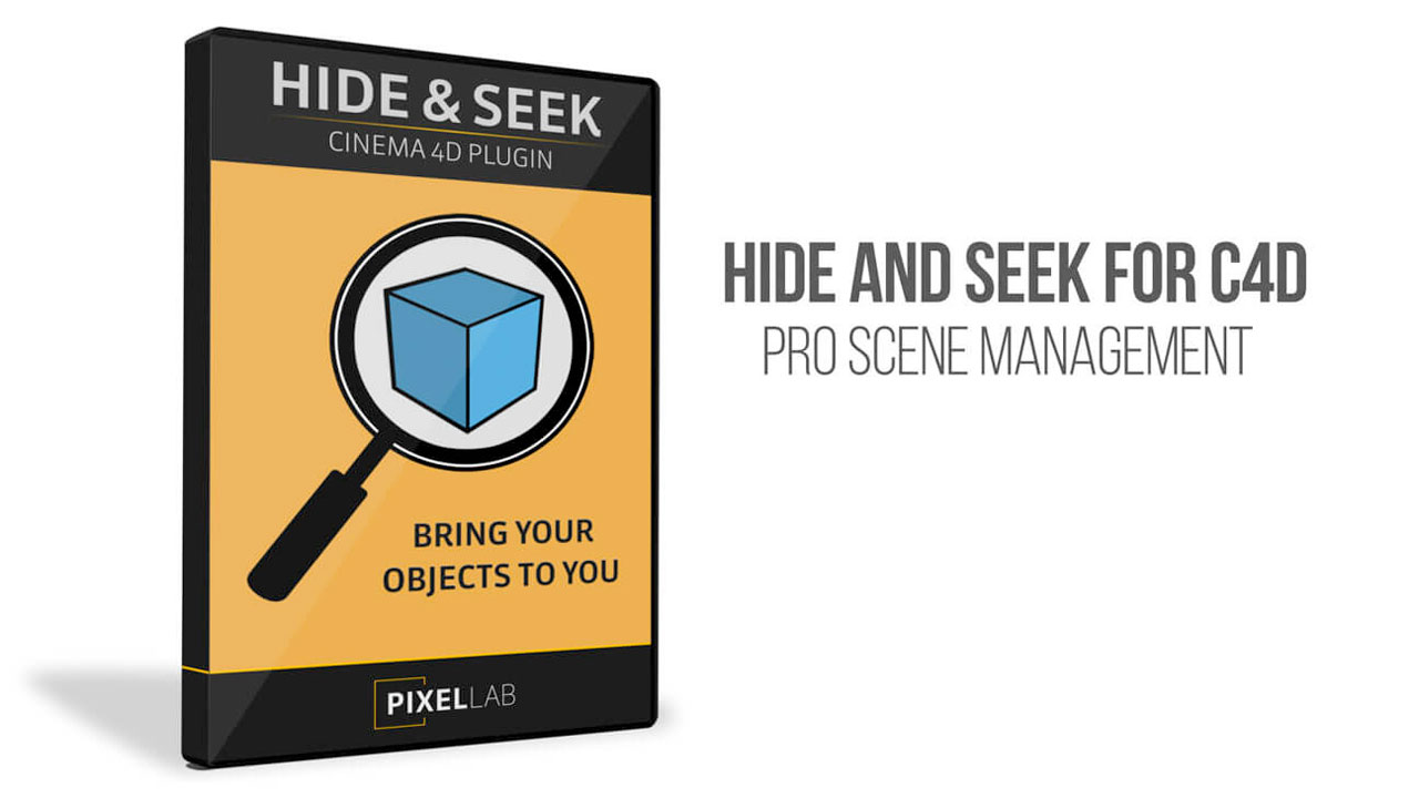 New: The Pixel Lab Hide and Seek for Cinema 4D is Now Available
