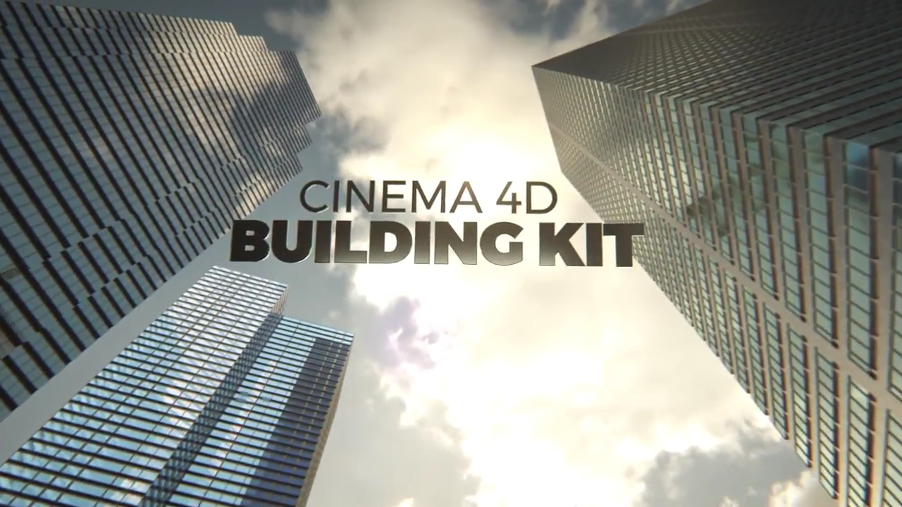 New: The Pixel Lab Cinema 4D Building Kit is Now Available