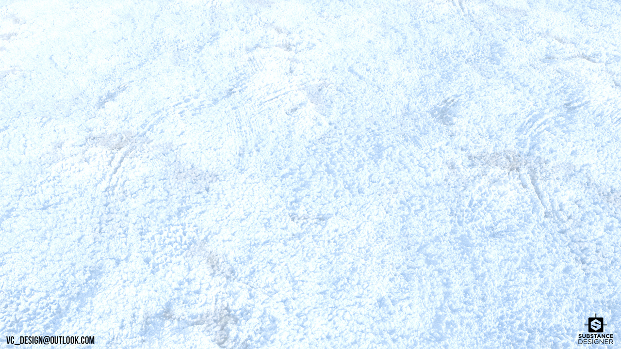 Freebie: Material: Free Procedural Snow Material