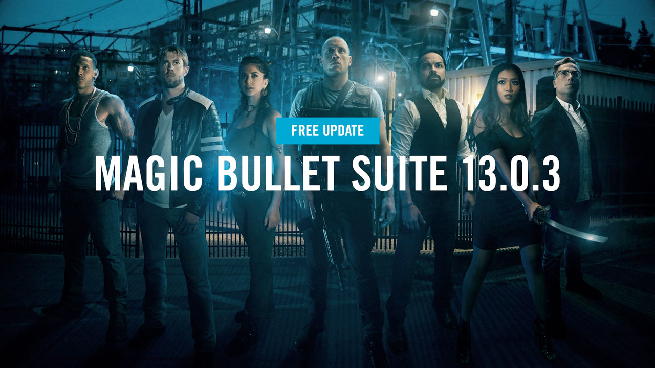 Update: Red Giant Magic Bullet Suite 13.0.3 adds extra hardware support and bug fixes