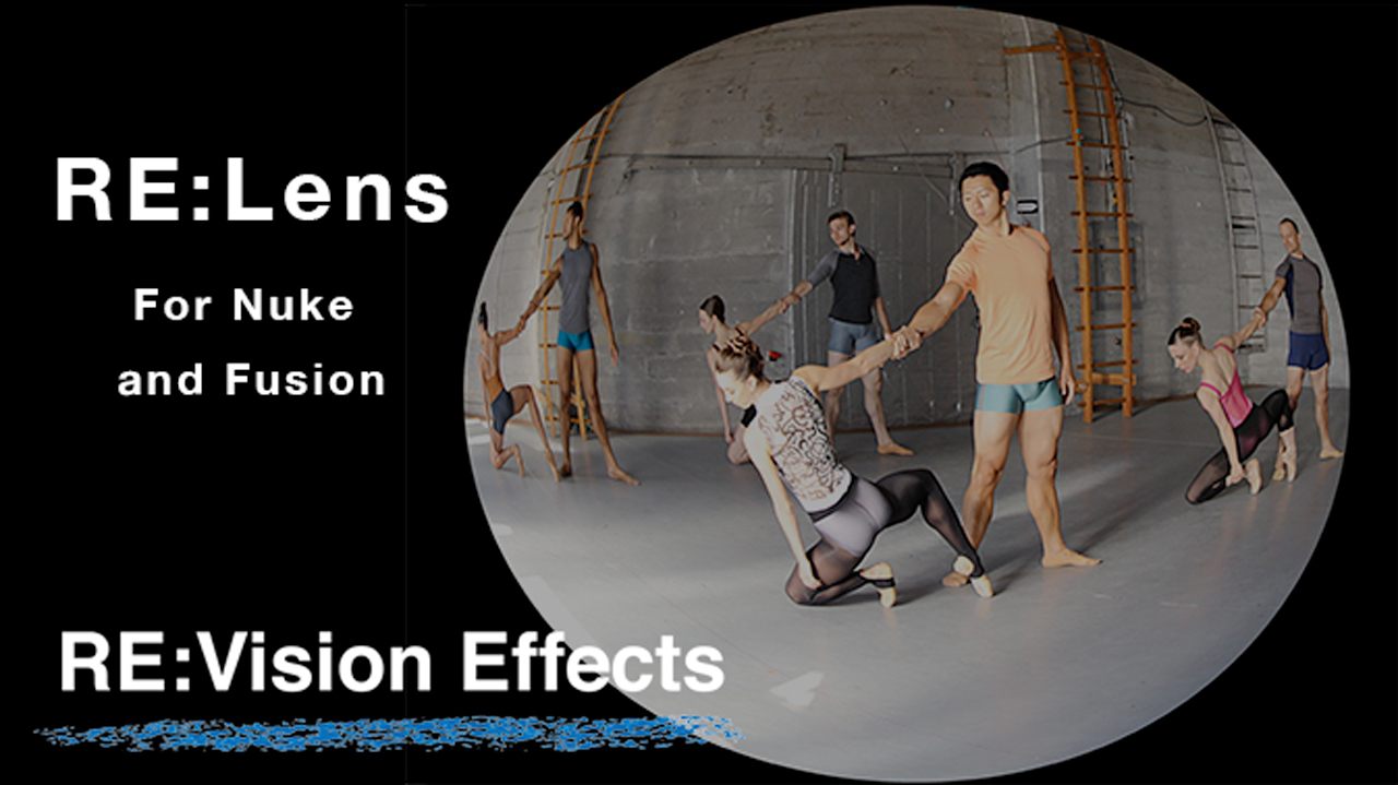 New: Re:Vision Effects RE:Lens for Nuke and Fusion is Now Available