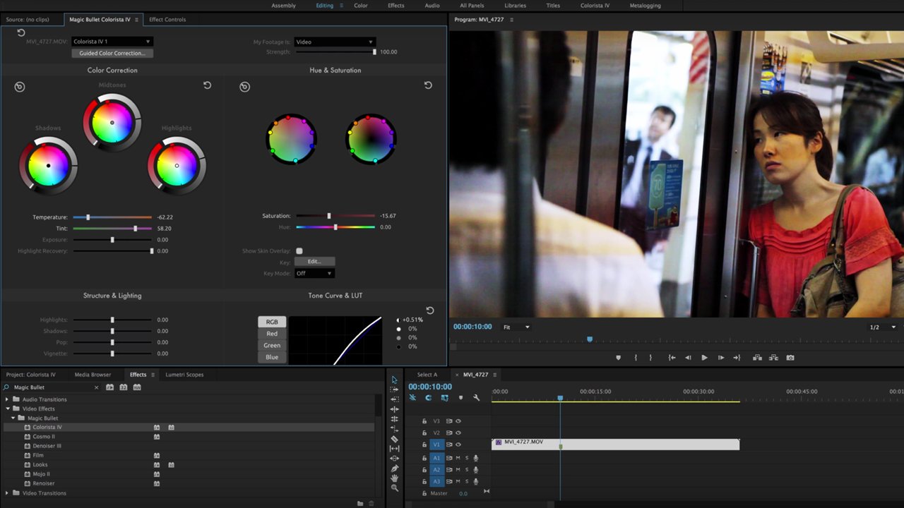 Red Giant Magic Bullet Suite: Stu Maschwitz’s Color Grading Pipeline