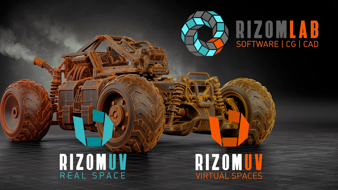 New at Toolfarm: Rizom Labs RizomUV Real Space and RizomUV Virtual Spaces are Now Available