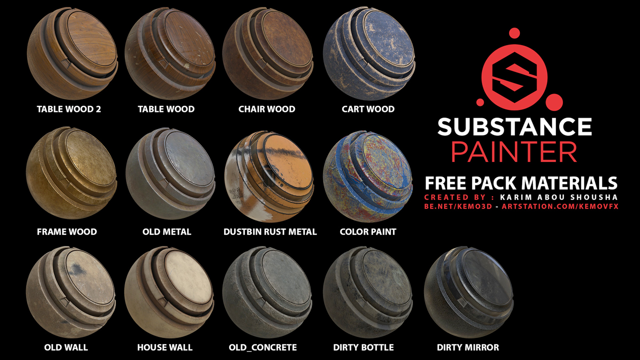 substance painter material pack 1