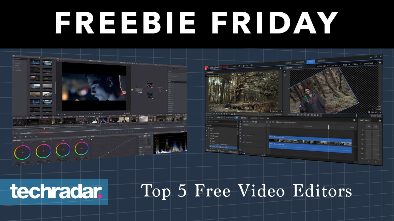 Freebie: The 5 Best Free Video Editors as ranked by TechRadar
