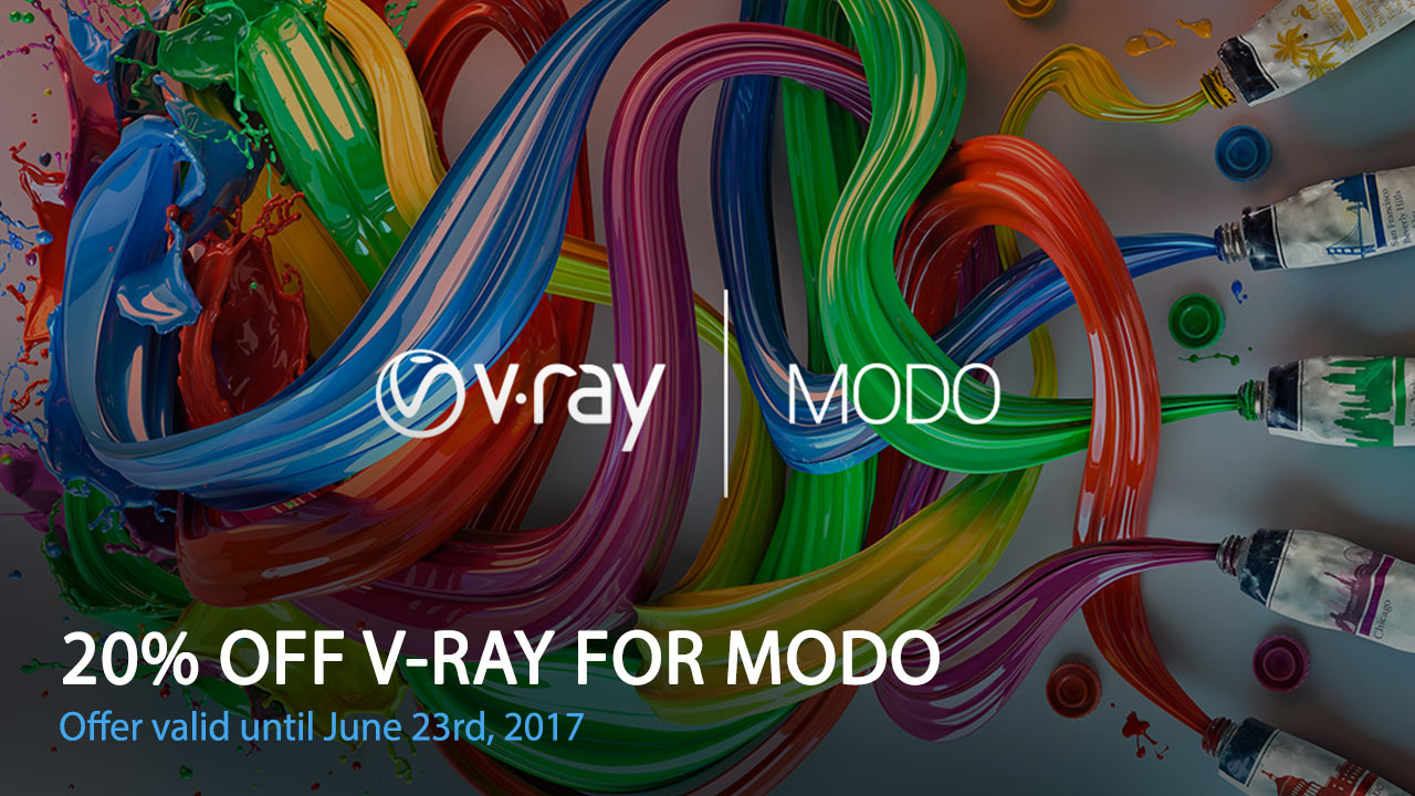 Update: Chaos Group V-Ray 3.5 for MODO – Now with More Rendering Power