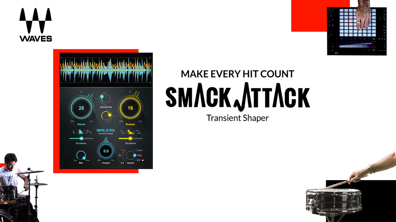 New: Waves Smack Attack Transient Shaper
