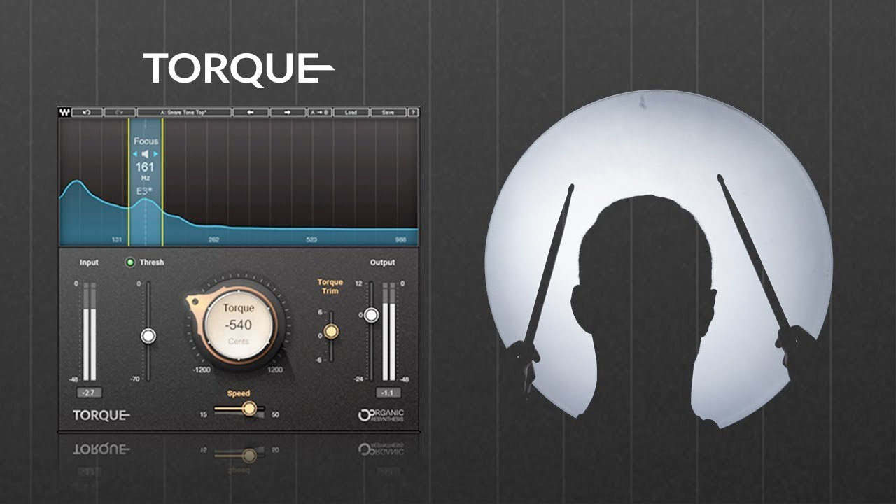 New: Waves Torque – Drum Tone Shifter – Now Available