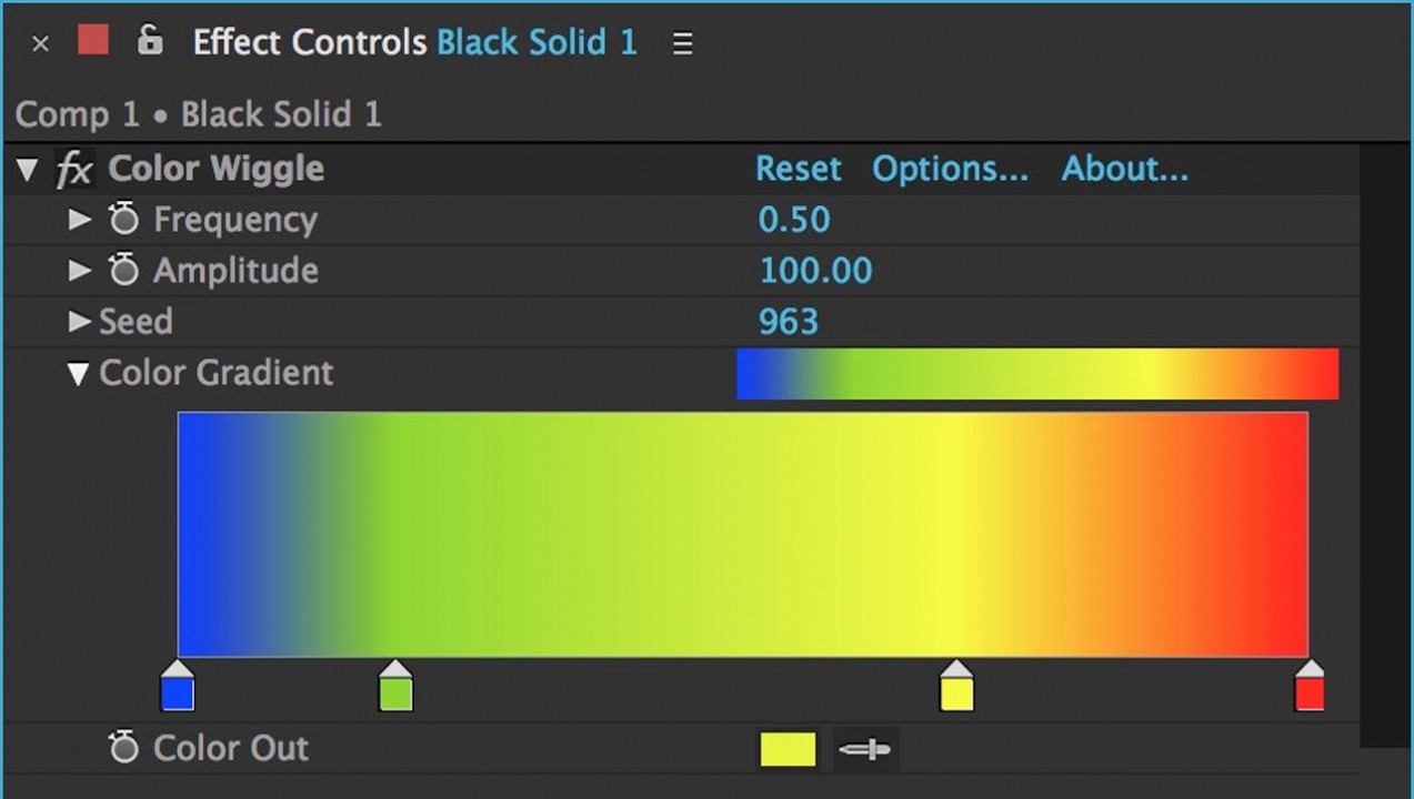 rowbyte color wiggle controls