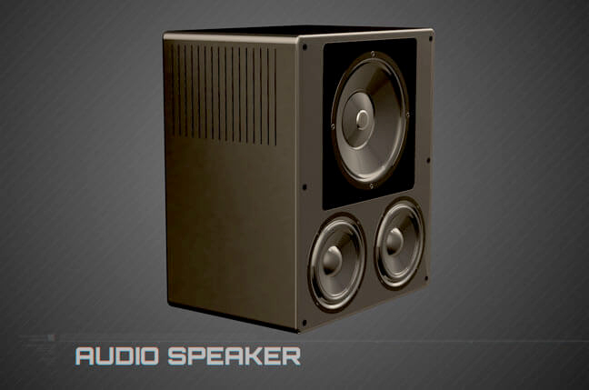 pixel lab technology pack for element 3d audio speaker