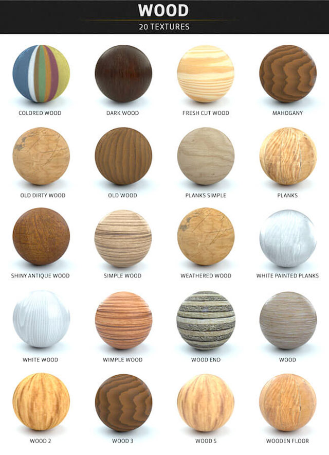pixel labe materials pack wood