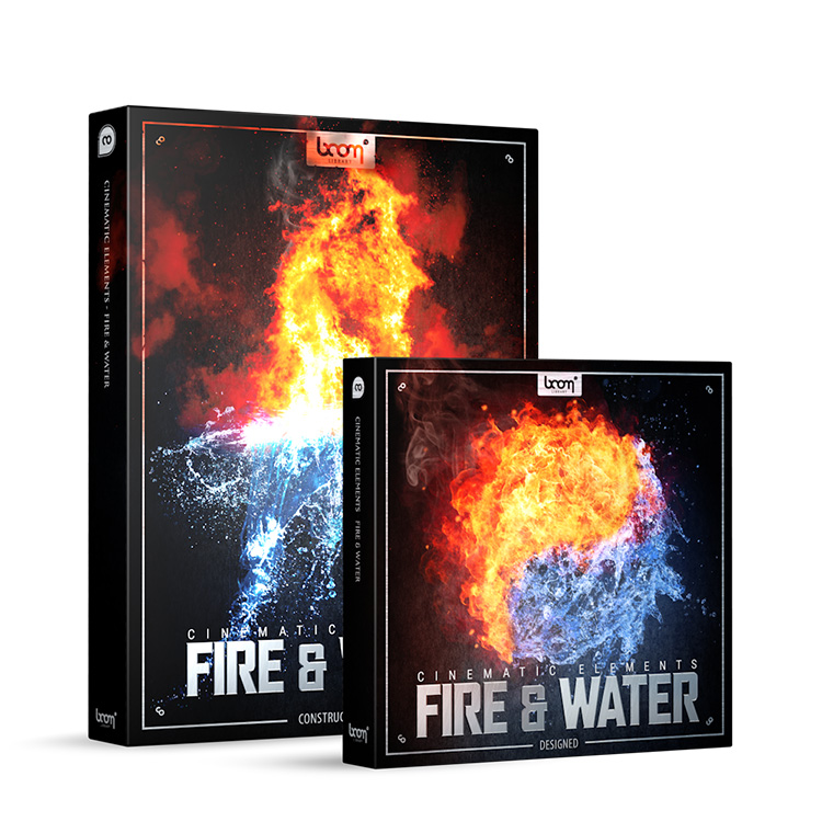 BOOM Library Cinematic Elements: Fire and Water Bundle (Designed + Construction Kit)