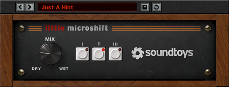 Soundtoys Little Microshift