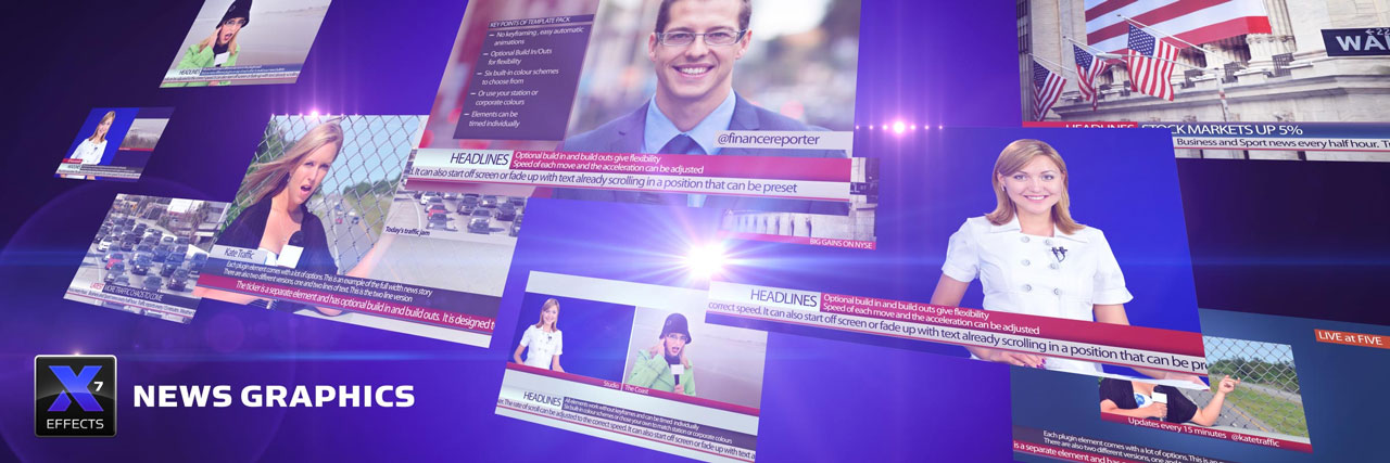 effects news graphics banner