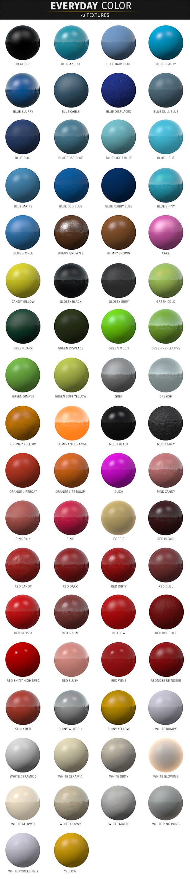 pixel lab materials pack everyday color