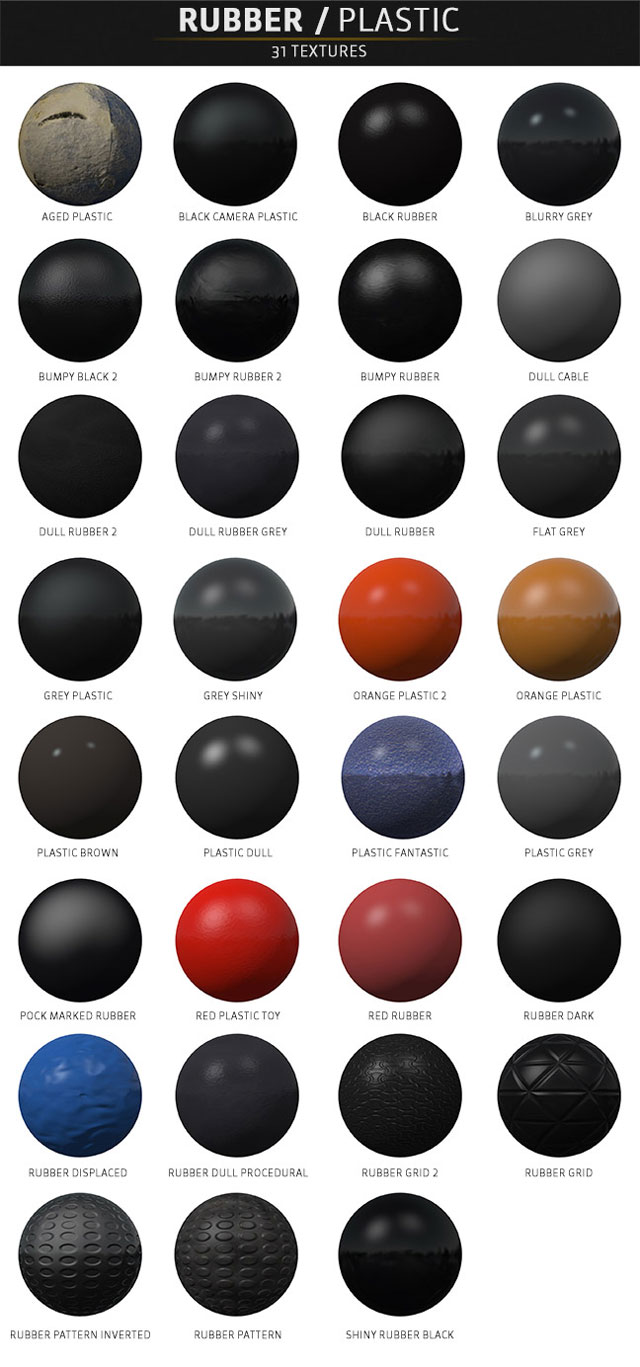 pixel lab materials pack rubber