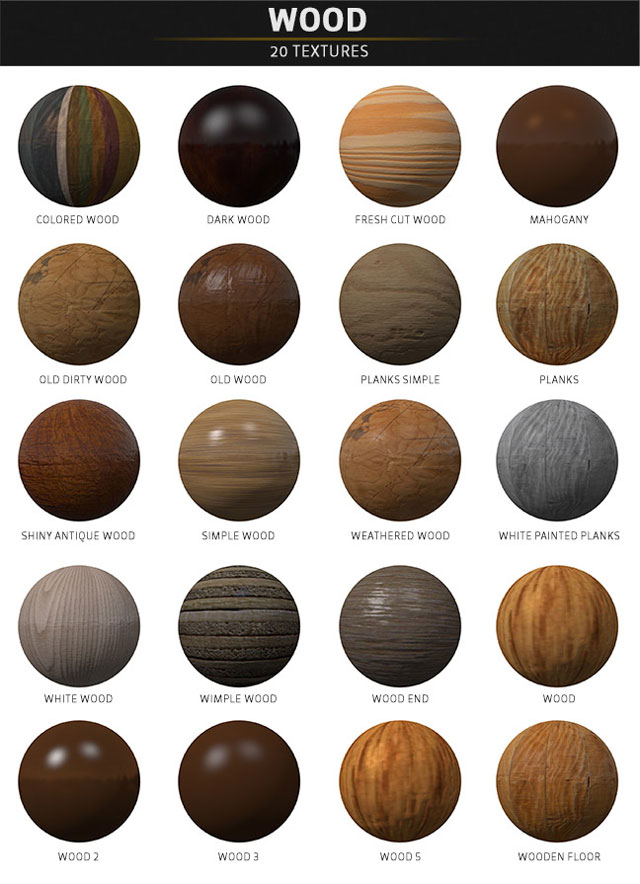 pixel labe materials pack wood